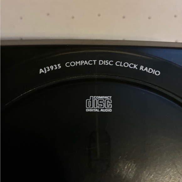 Philips Magnavox AJ3935 Compact Disc Clock AM/FM Radio Vintage Works - Picture 6 of 12